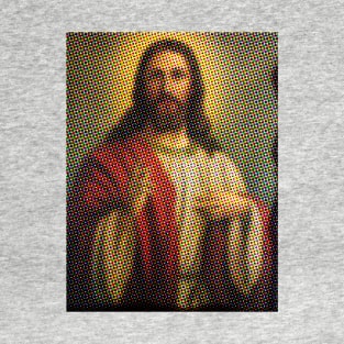 Jesus Pop Art Dots T-Shirt